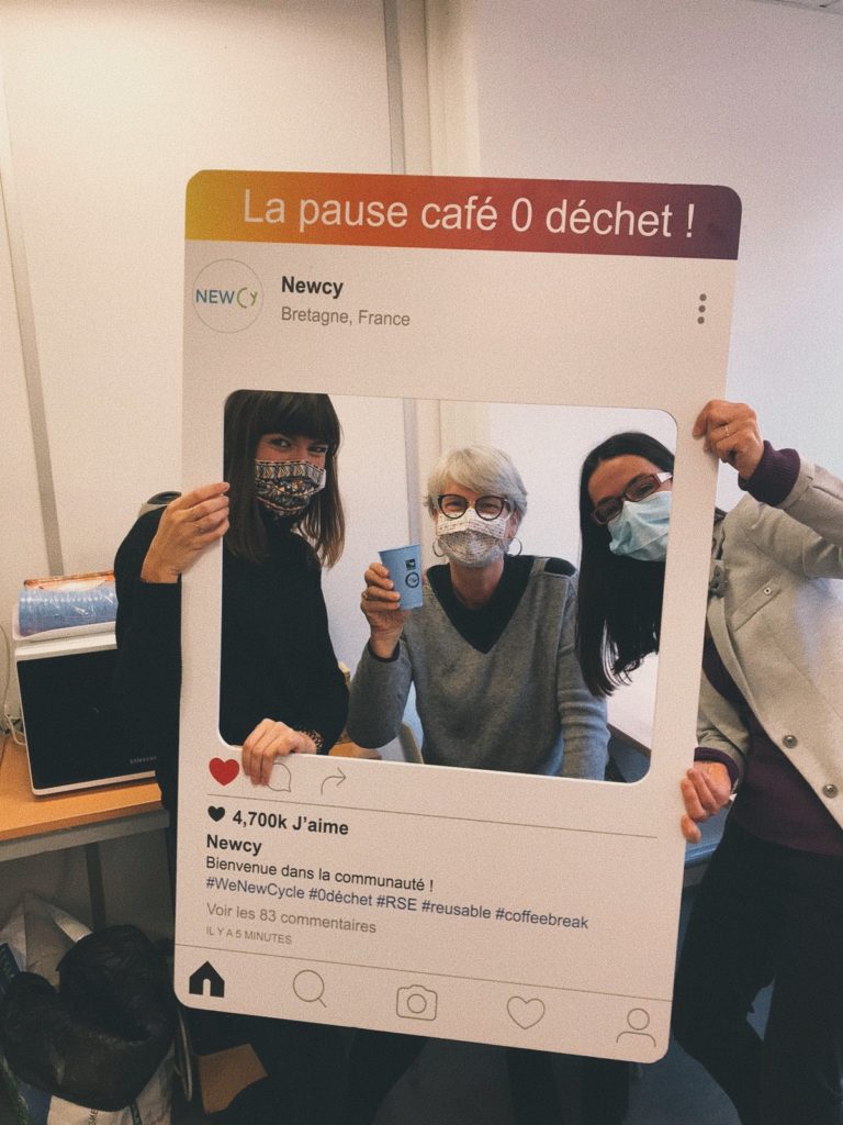 La Région Bretagne passe aux gobelets réutilisables Newcy